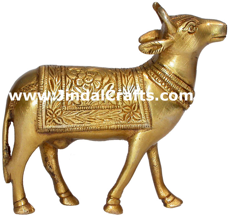 Cow Animal Metal Art India Home Decoration Handircrafts