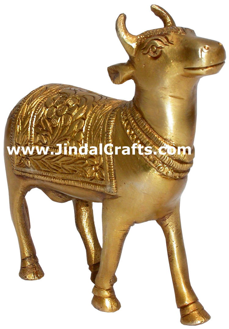 Cow Animal Metal Art India Home Decoration Handircrafts