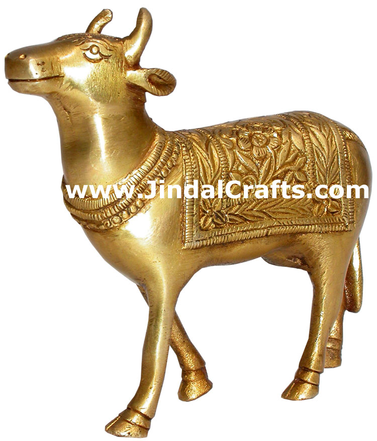 Cow Animal Metal Art India Home Decoration Handircrafts