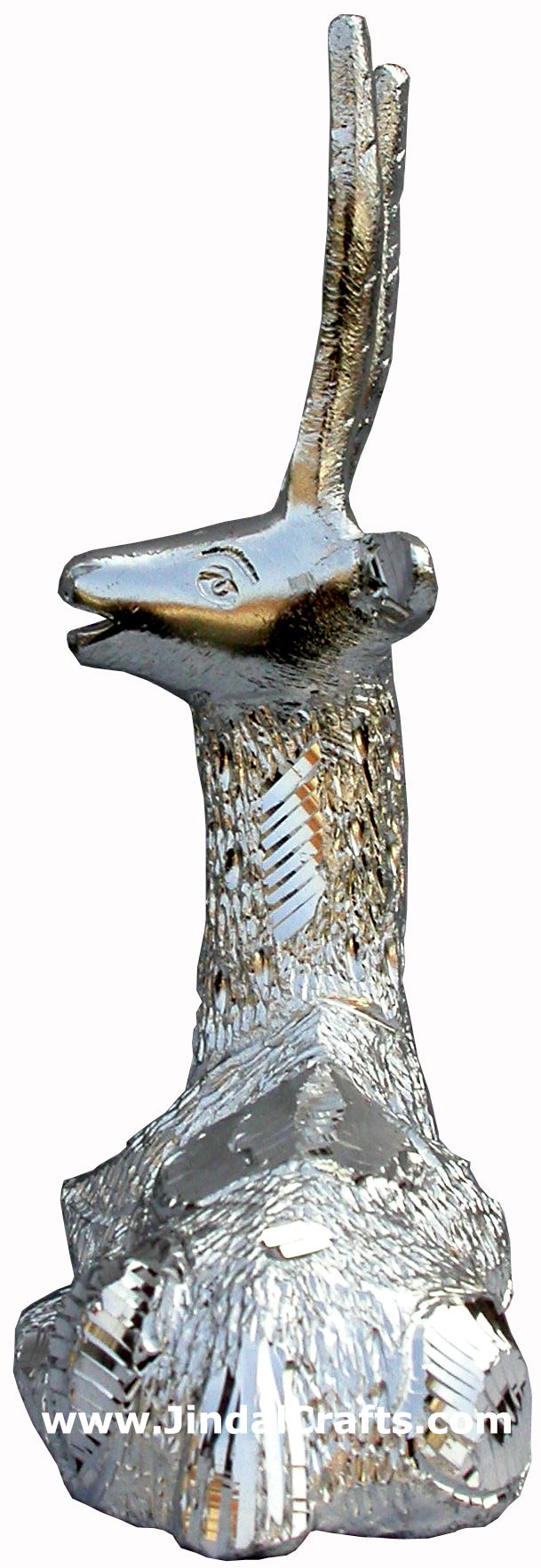 Metal Deer Figurine - Indian Art Craft Handicraft Figurine