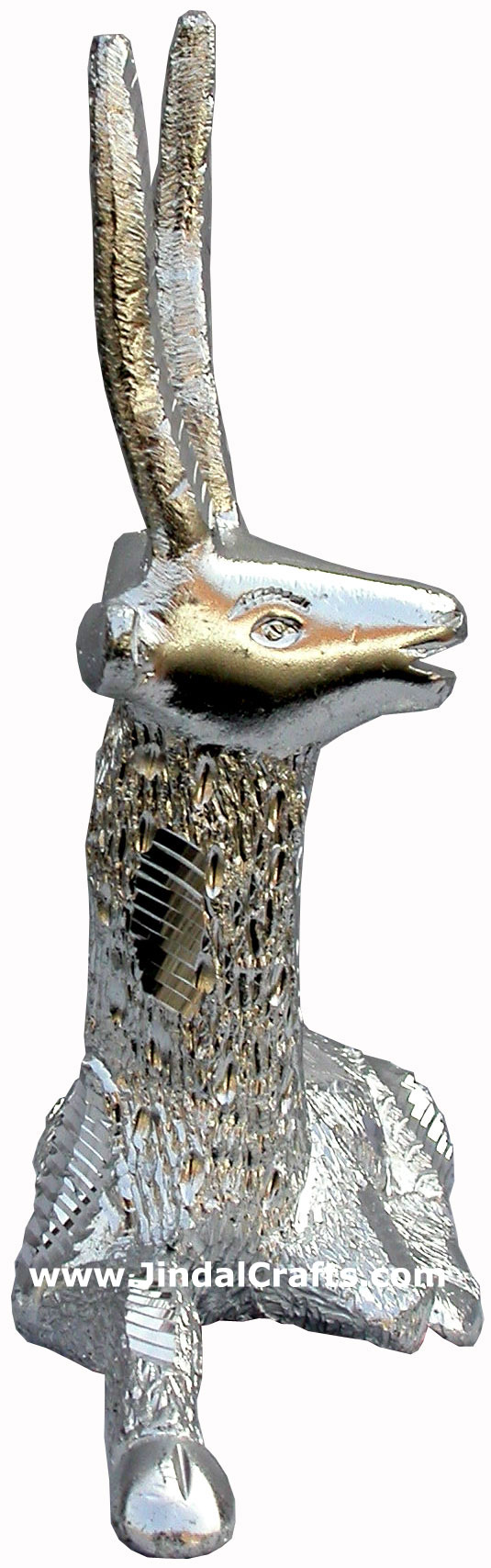 Metal Deer Figurine - Indian Art Craft Handicraft Figurine