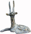 Metal Deer Figurine - Indian Art Craft Handicraft Figurine