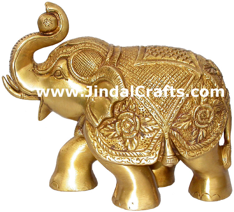 Elephant Animal Figures Handmade India Home Decor Craft