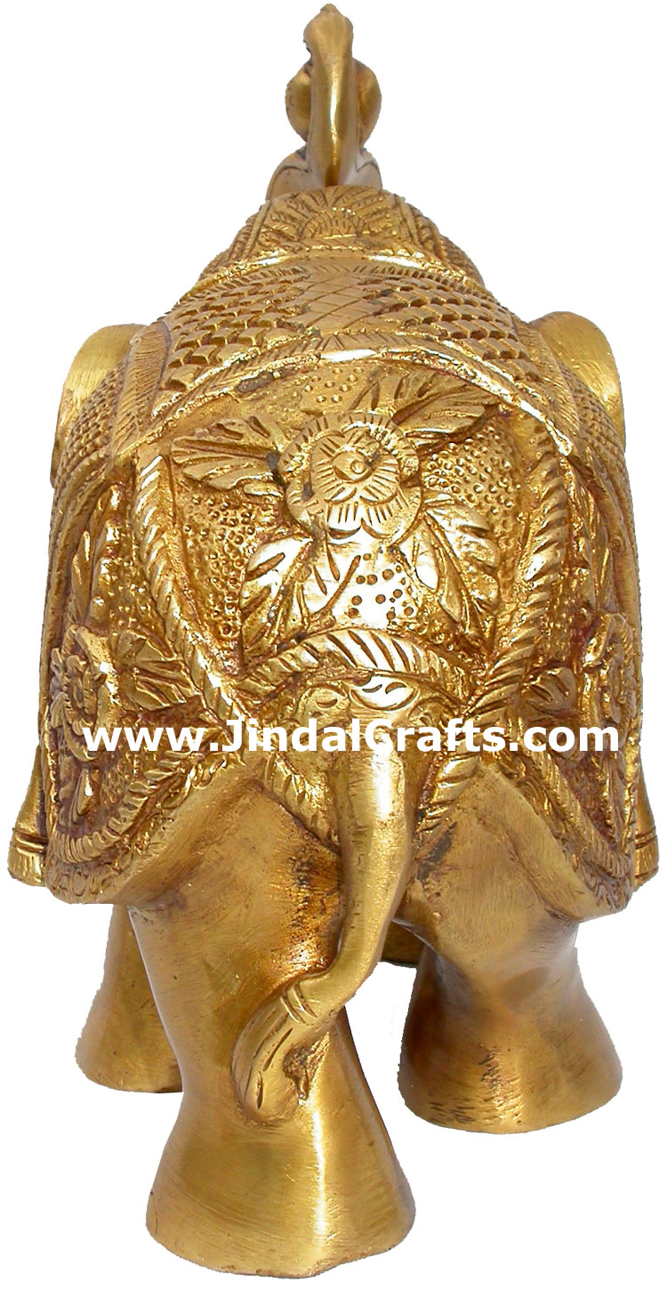Elephant Animal Figures Handmade India Home Decor Craft