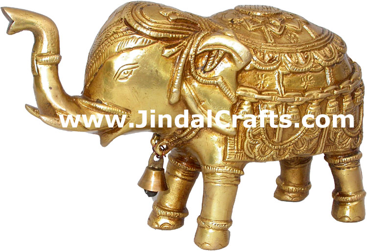 Elephant Handmade Figures India Royal Culture King Hunt