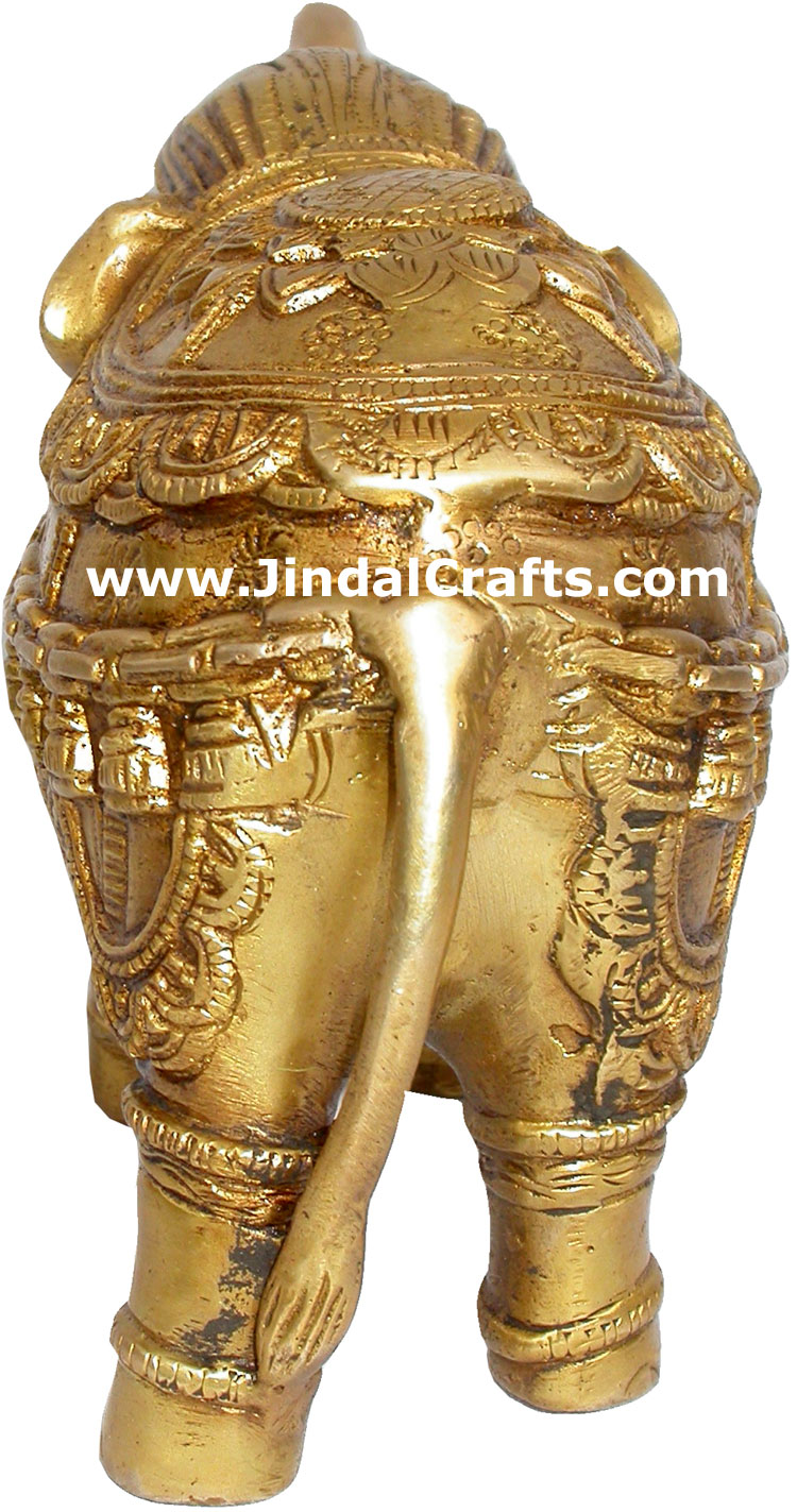 Elephant Handmade Figures India Royal Culture King Hunt