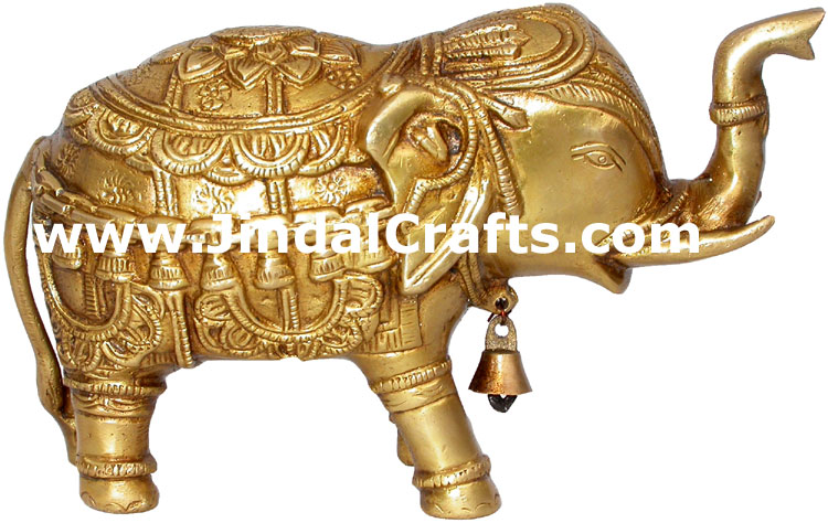 Elephant Handmade Figures India Royal Culture King Hunt
