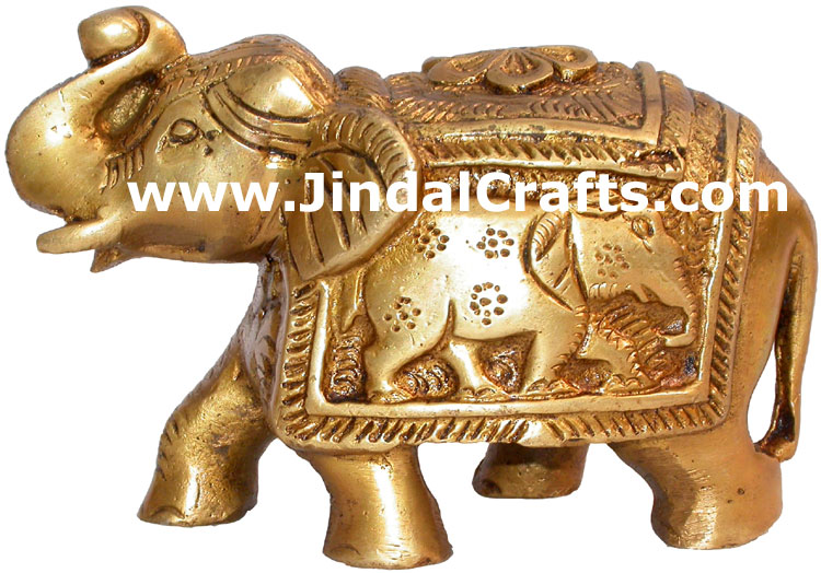 Elephant Animals Figures Metal Craft India Home Decor
