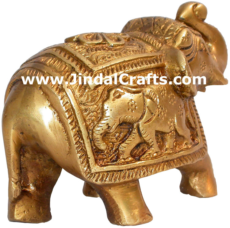 Elephant Animals Figures Metal Craft India Home Decor