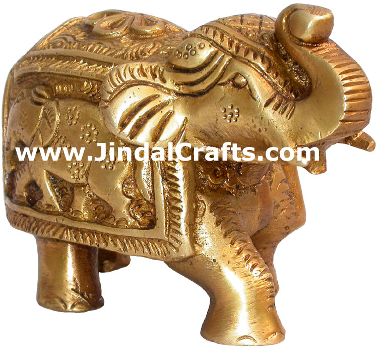 Elephant Animals Figures Metal Craft India Home Decor