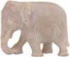 Elephant - Hand Carved Soft Stone Animals Figurines Art