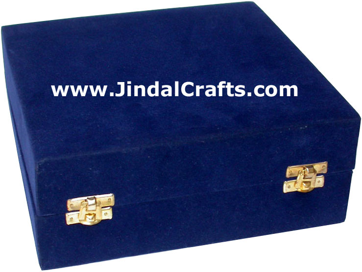 Hand Carved Hand Painted Embossed Royal Elephant India Wood Handicrafts Art Gift