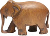 Hand Carved Wood Elephant Sculpture India Carving Art