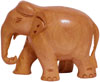 Hand Carved Wood Elephant Sculpture India Carving Art
