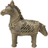 Horse - Tribal Dhokra Metal Animal Artifact from India