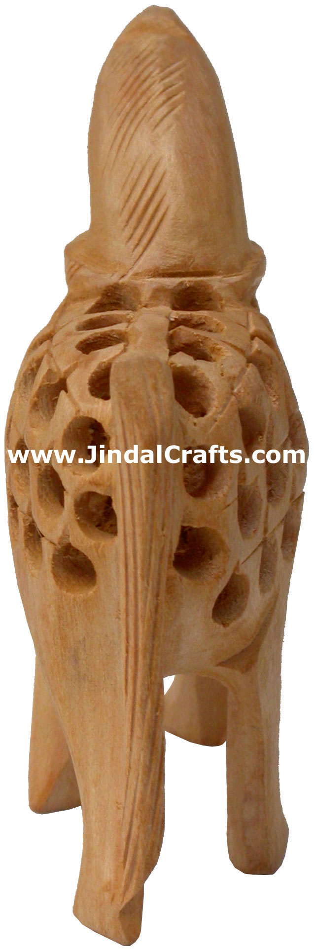 Horse - Hand Carved wooden Animals Figures India Art