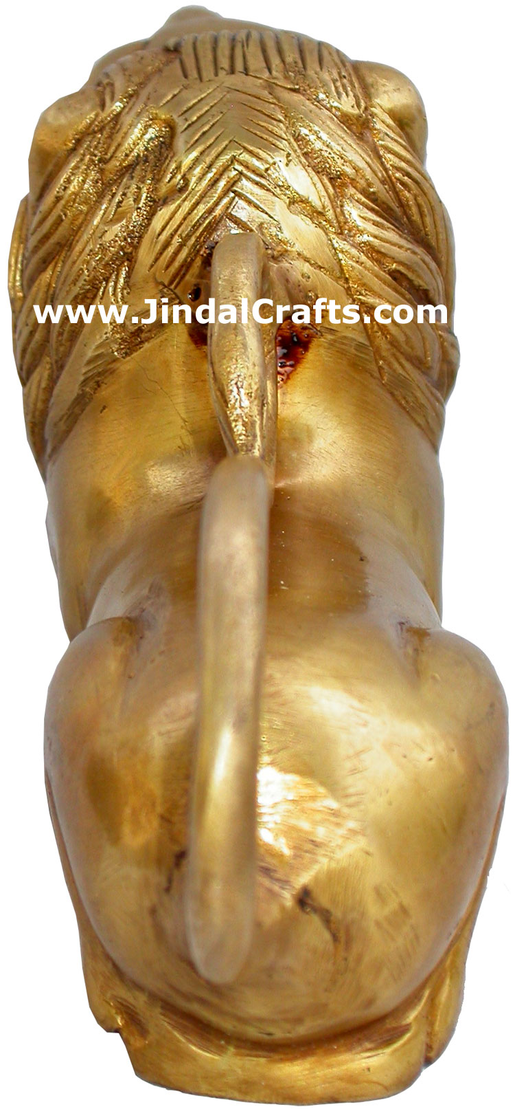 Lion Figures Brass Figurines India Metal Handicrafts