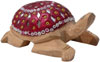 Set of Turtle - Hand Carved Wooden Lac Animals Figures