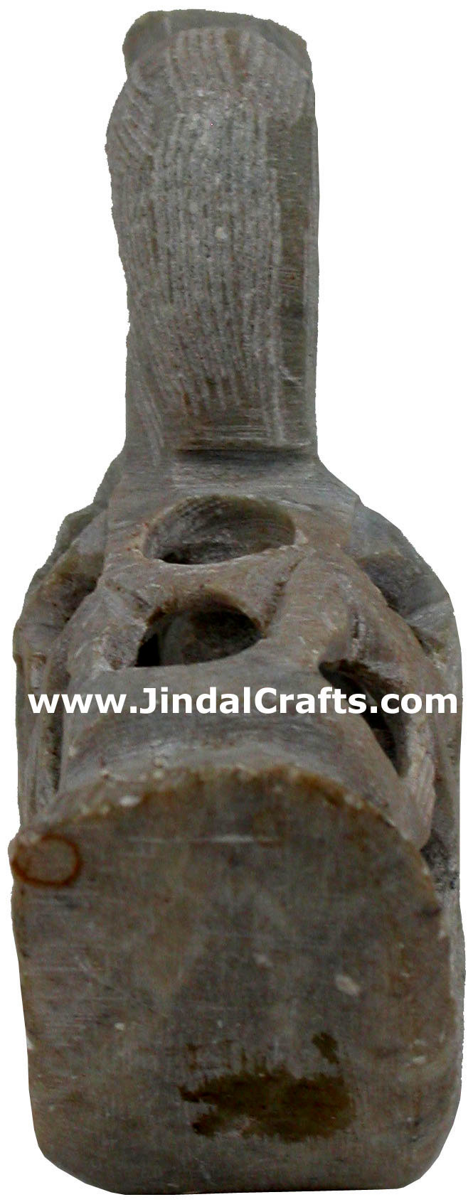 Duck - Hand Carved Soft Stone Birds Figures India Art
