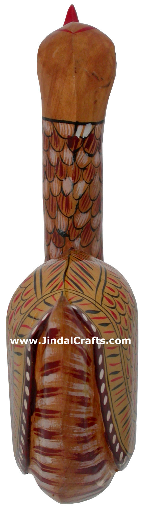 Kadam Wood Hand Carved Painted Duck - Set of 3