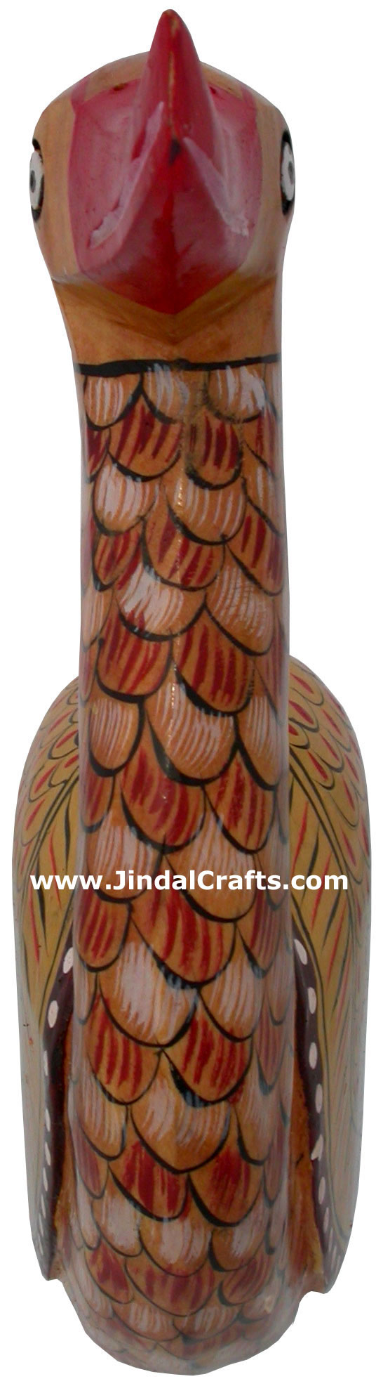 Kadam Wood Hand Carved Painted Duck - Set of 3