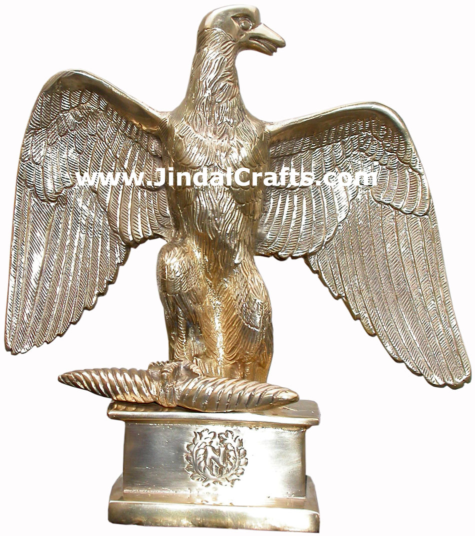 Eagel Figure - Hand Carved Indian Art Craft Handicraft Fung Shui Home Decor