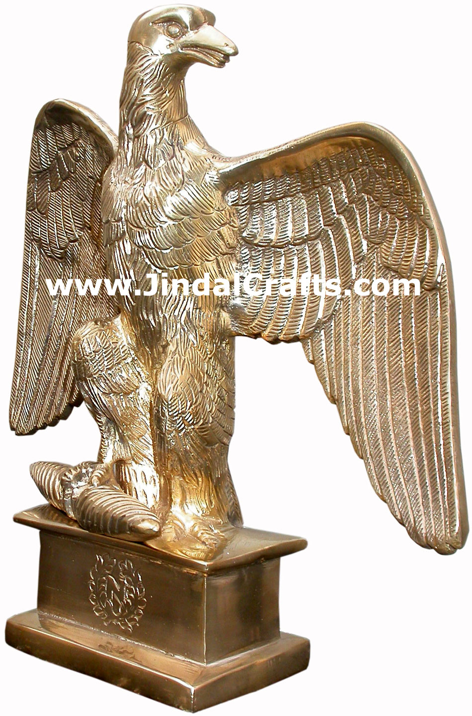 Eagel Figure - Hand Carved Indian Art Craft Handicraft Fung Shui Home Decor