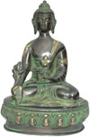 Brass Made Gautam Buddha India Sculpture Siddhartha Art