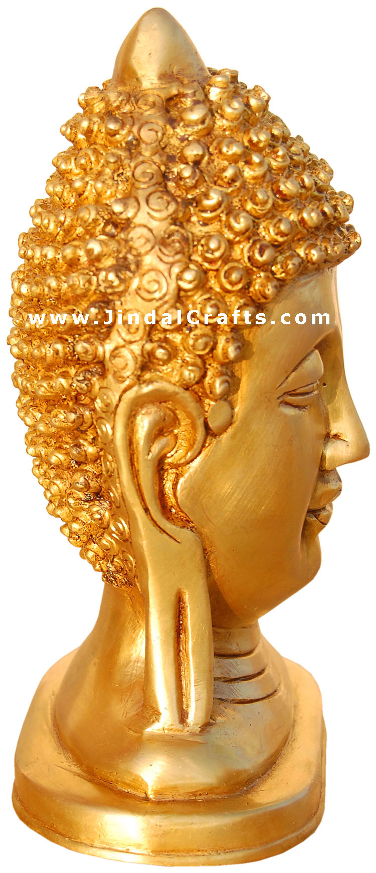 Peaceful Buddha - Brass made Buddhist Art from India