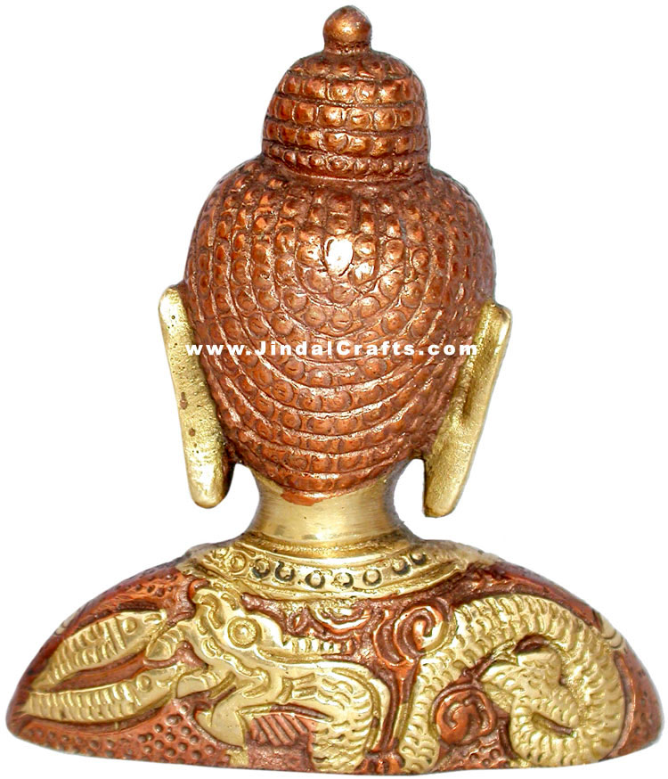 Gautam Buda Budha Buddha Head Bust Tibetan Artifact
