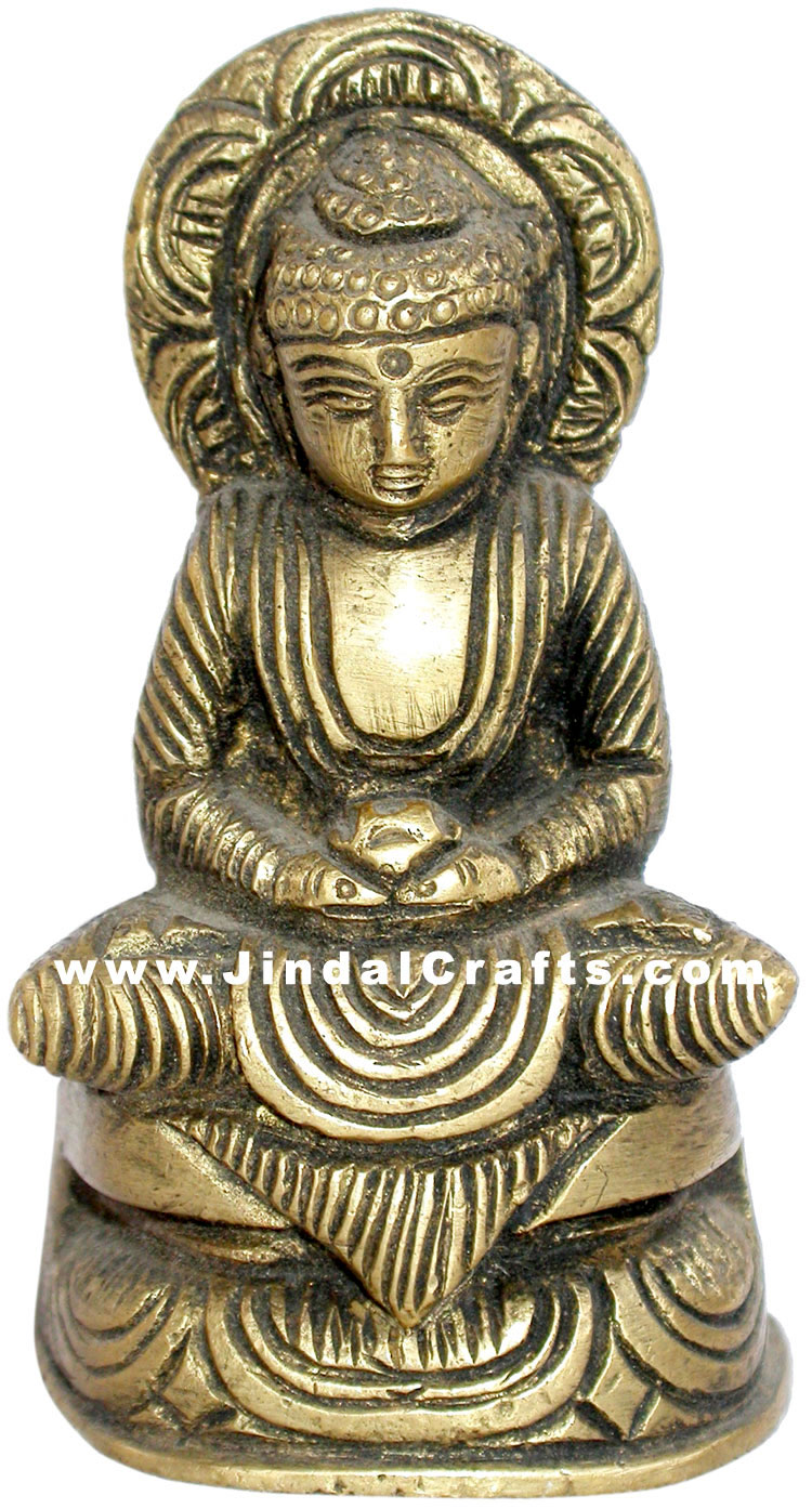 Buddha Statue Idol Buddhism Art Indian Artifact Handy