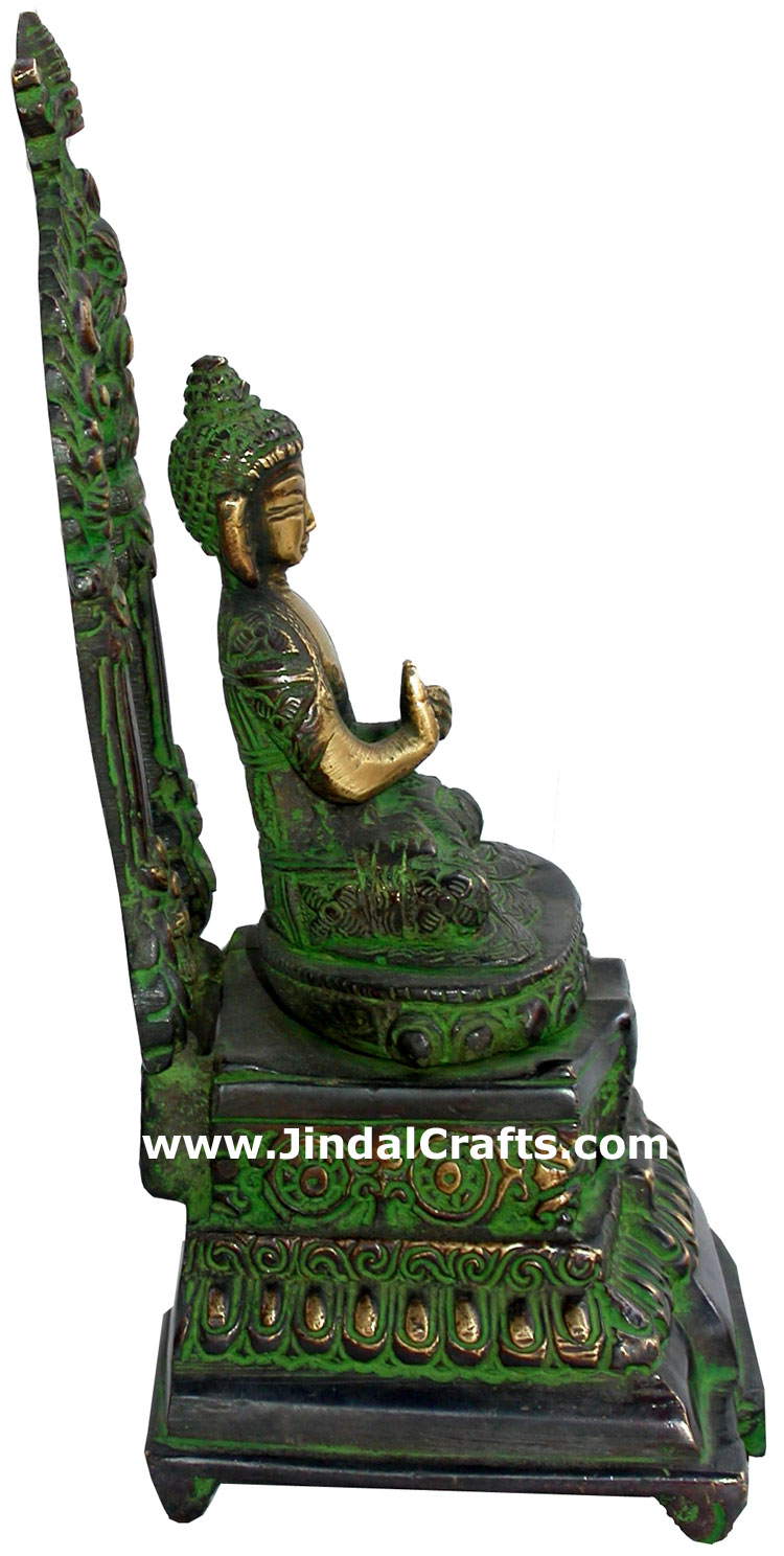 Antique Finish Buddha Statues Himalayan Handicrafts Art
