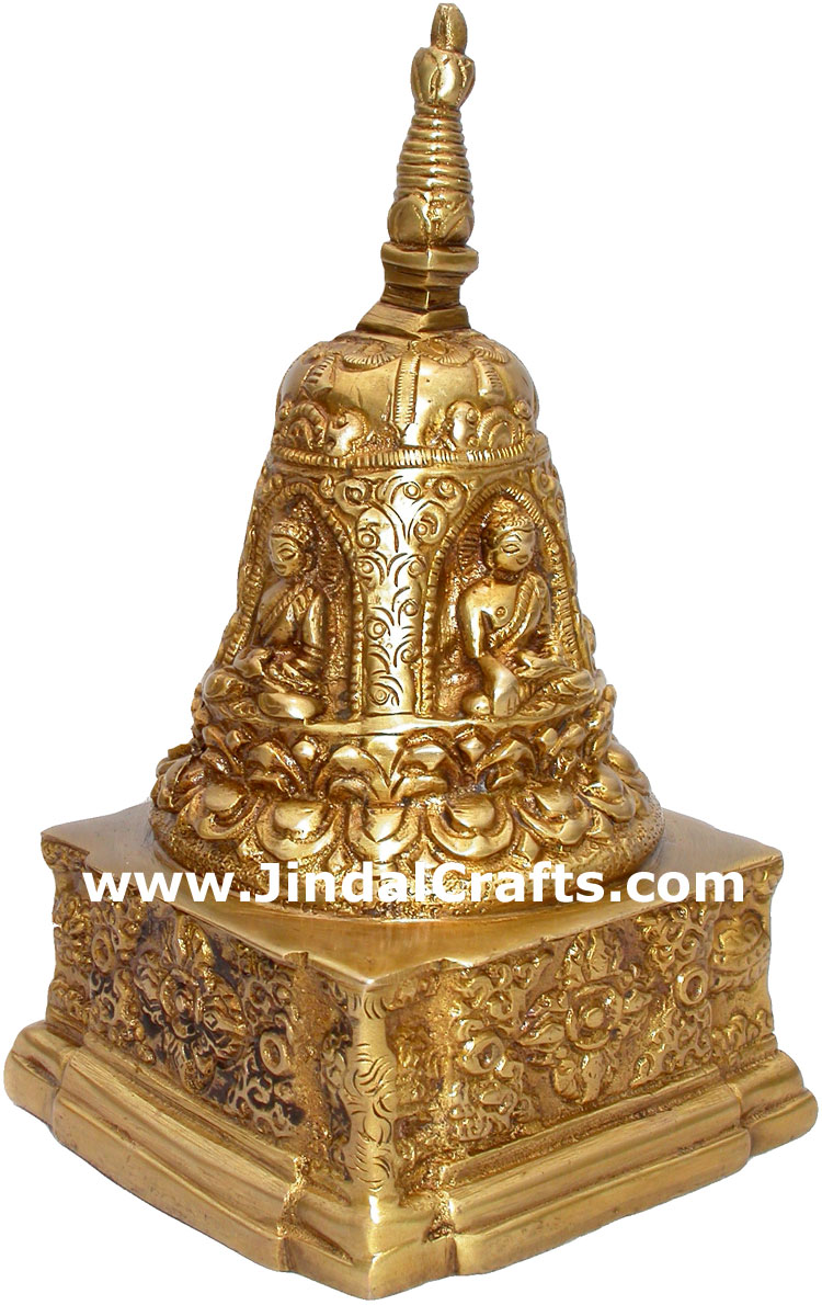 Buddha Stupa Tibetan Religious Buddha Figurine Statue Exclusive