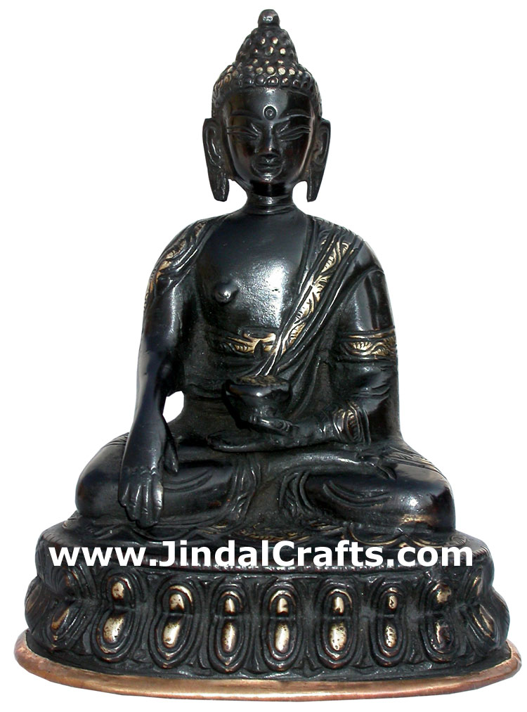 Buddha Antique Finish Statues Buddism Home Decor Crafts
