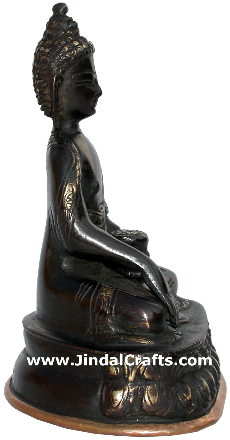 Buddha Antique Finish Statues Buddism Home Decor Crafts