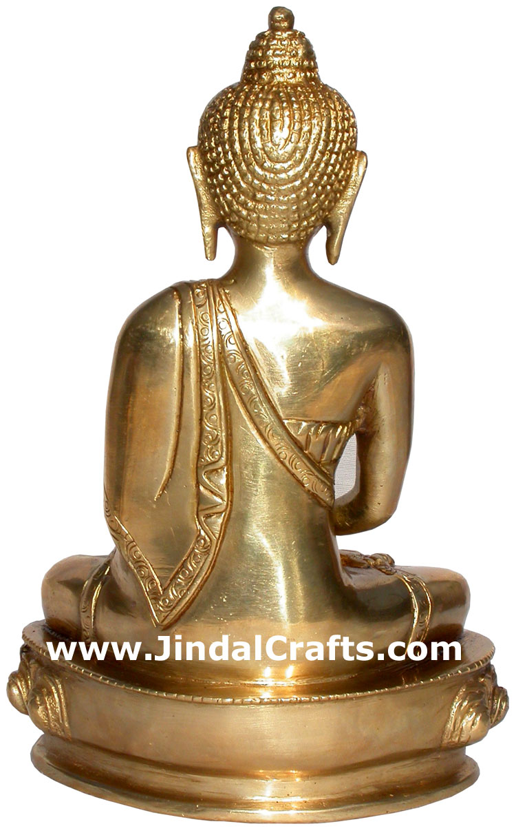 Buddha Statues Brass Figures Himalaya Artifacts Crafts