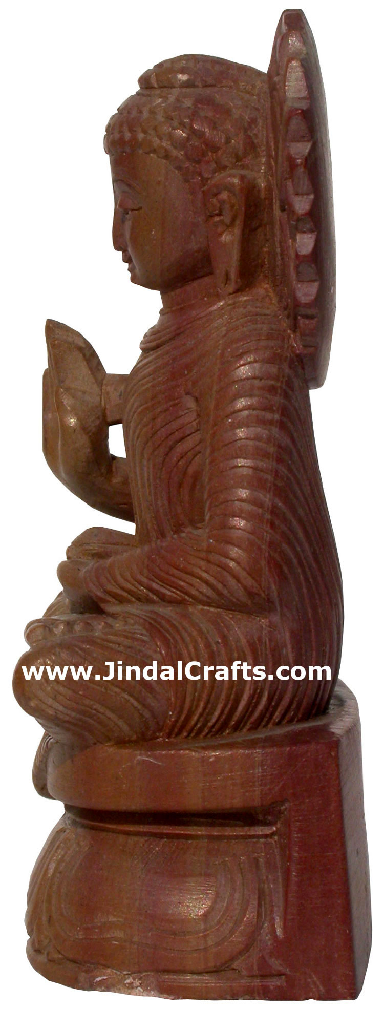 Lord Buddha Hand Carved Stone Sculpture India Hindu Religious Carving Artifacts