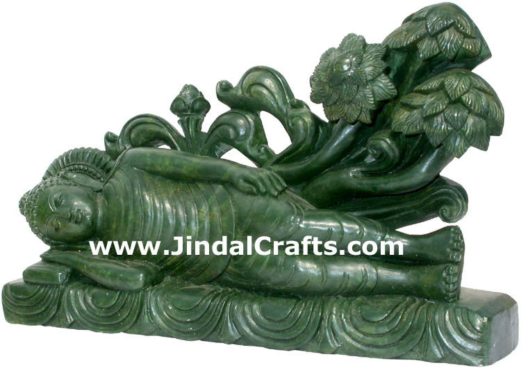 Hand Carved Gautam Buddha India Sculpture Statue Arts