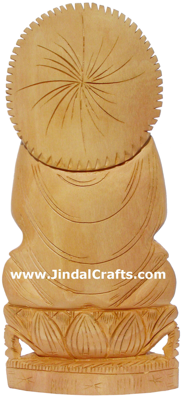 Handmade Sculpture Buddha Figurine India Hand Work Art Buddhism Handicraft Murti