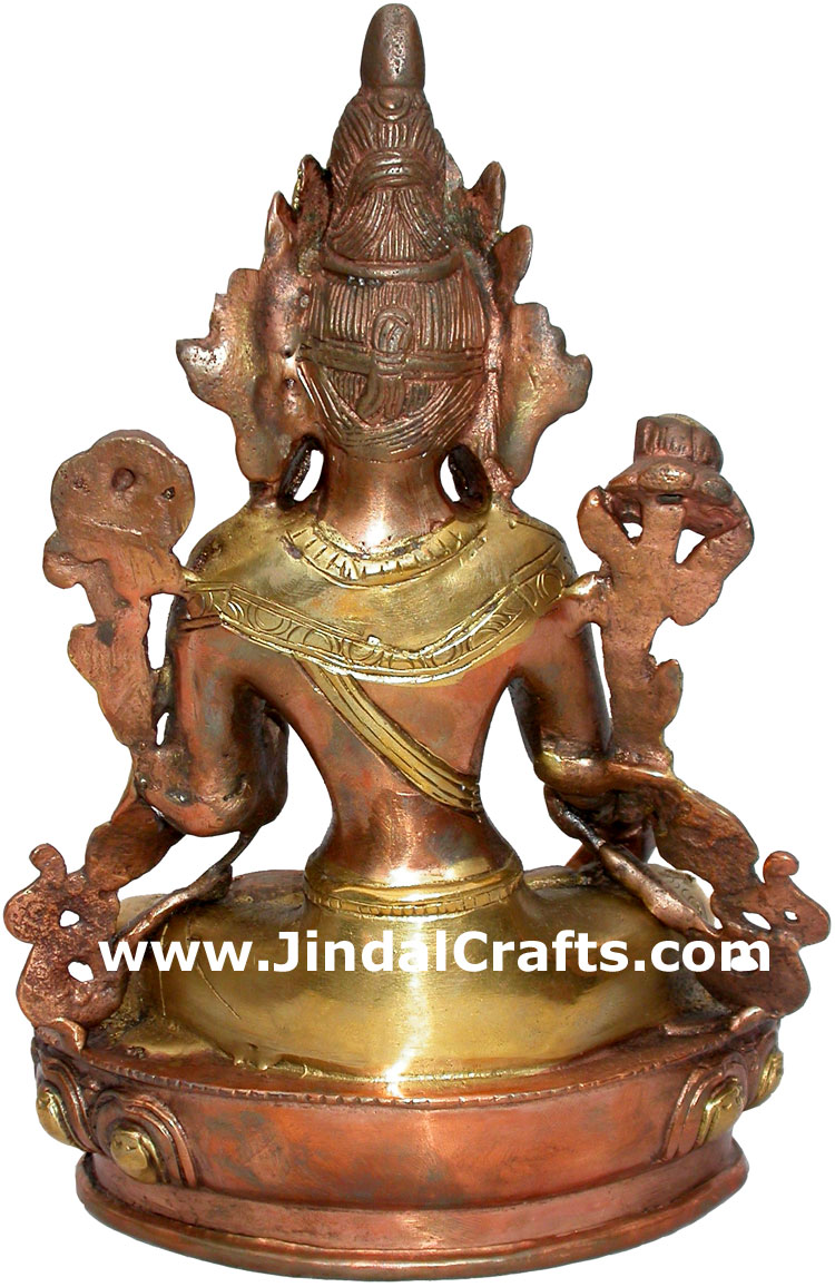 Tara Statue Himalayan Tibetan Buddism Artifacts Crafts