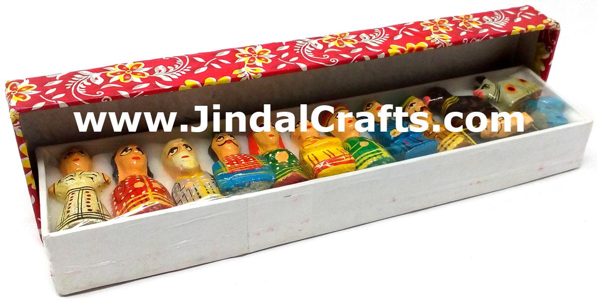 Religious Nativity Scene Figurine Set - Handmade and Hand Painted