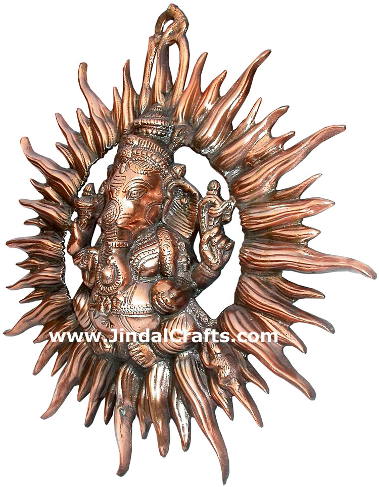 Ganesha Sun Hindu Religious Home Decoration Handicrafts
