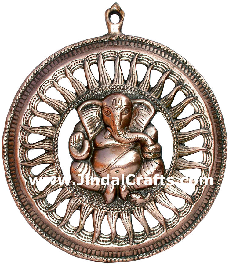 Lord Ganesha Wall Hanging Home Decoration Hindu God Art