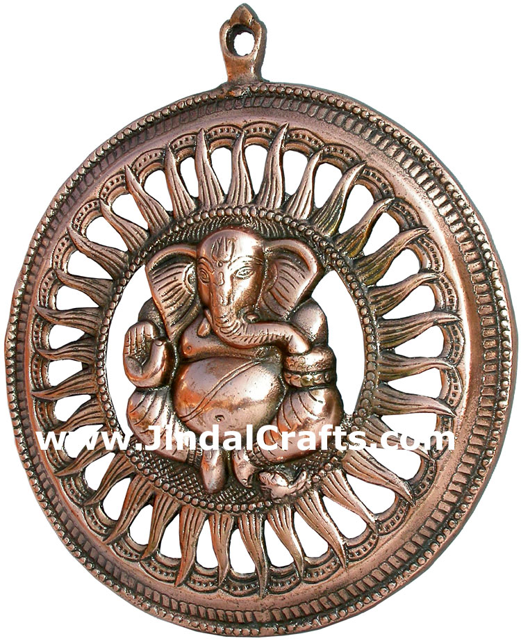Lord Ganesha Wall Hanging Home Decoration Hindu God Art