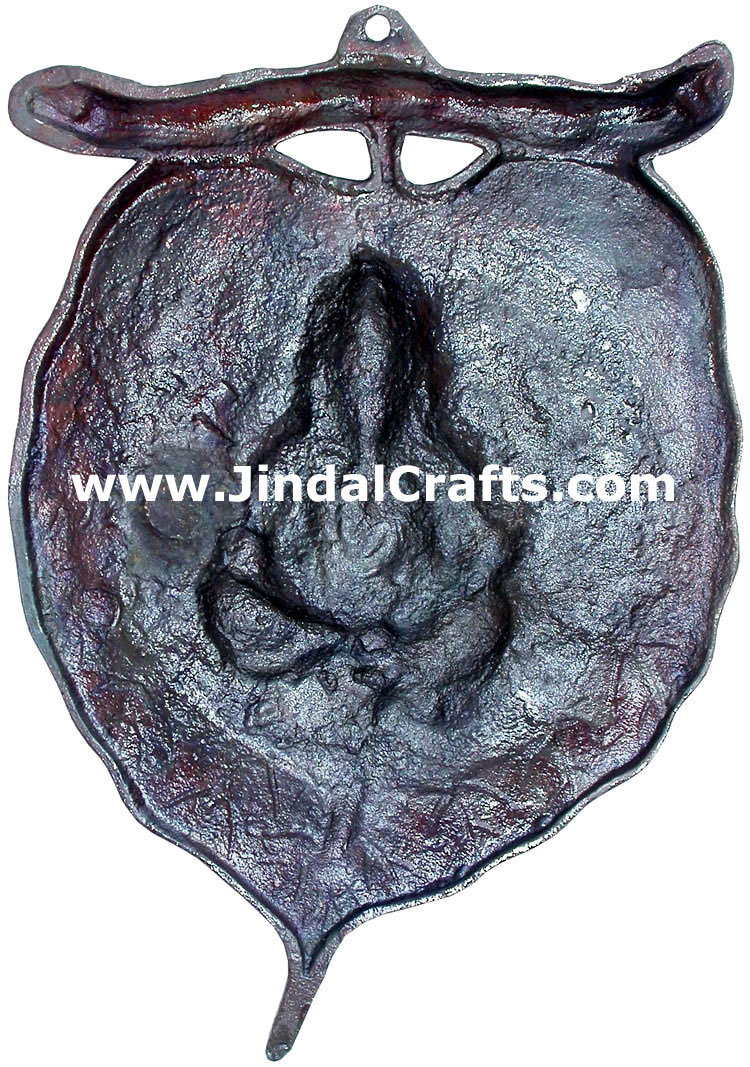 Lord Ganesha Wall Hanging Hindu Sculpture Handicrafts