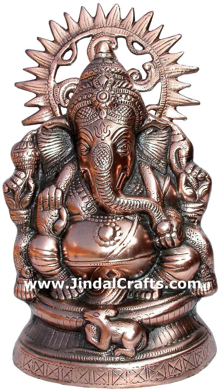 Lord Ganesha Statue Sculptures Figurines India Craft