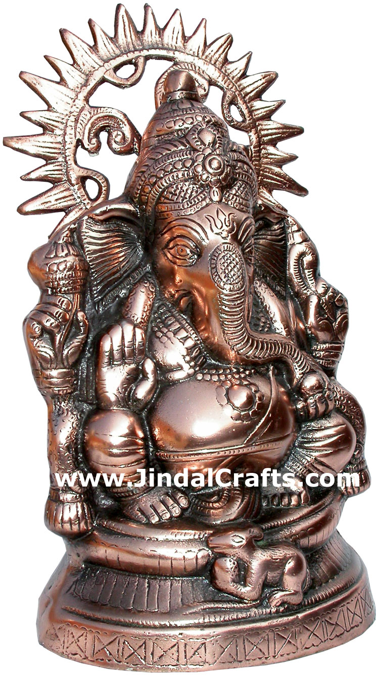 Lord Ganesha Statue Sculptures Figurines India Craft