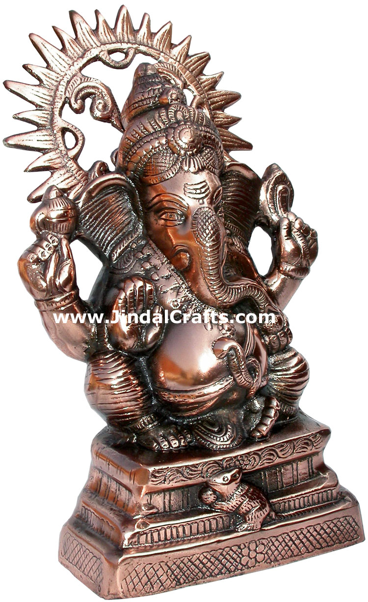 Siddhi Vinayaka Figurine Statue Sculptures India Arts