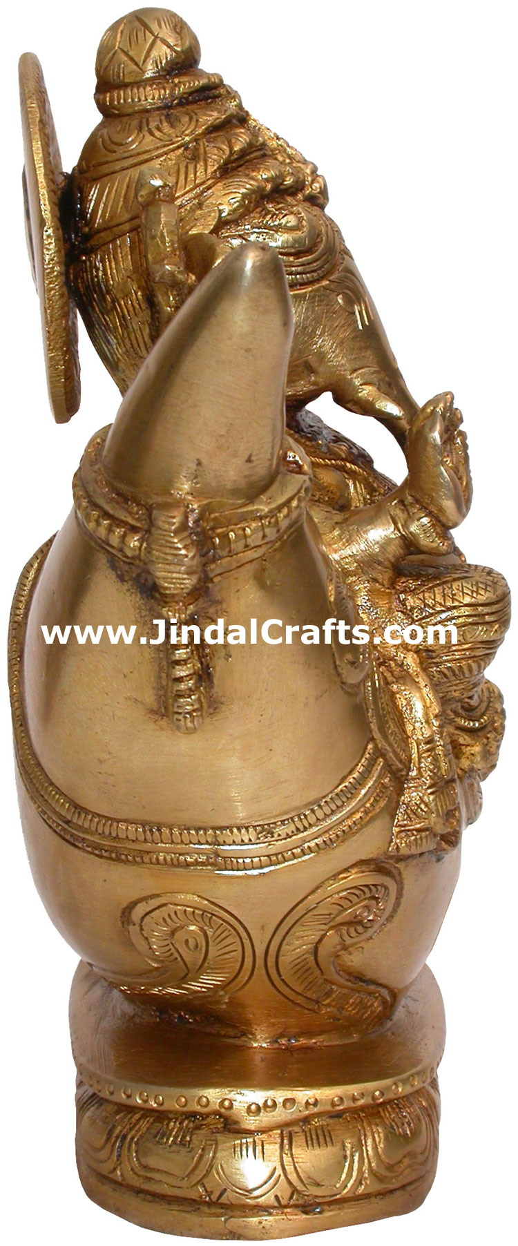 Brass Lord Ganesha India Artifacts Arts