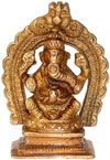 Brass Lord Ganesha India Artifacts Arts